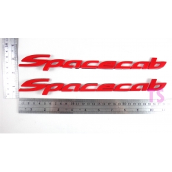 LOGO Spacecab Red แดง 2 ชิ้น 700 บาท ส่งฟรี EMS